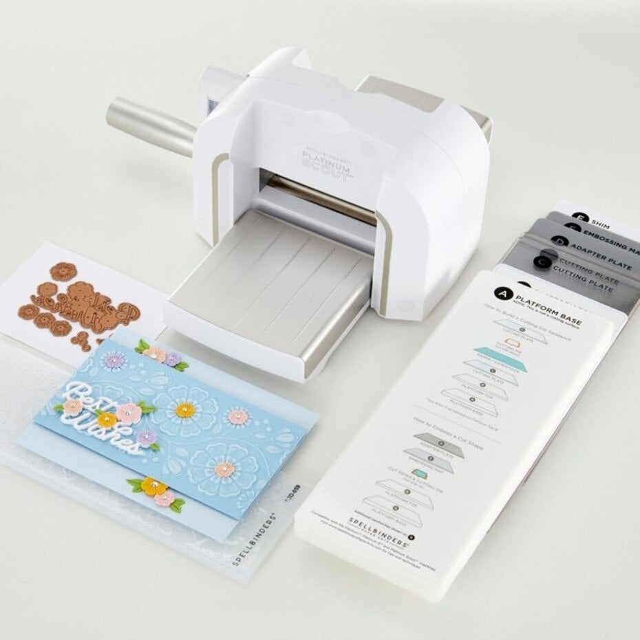 Spellbinders  - Platinum Scout Die Cutting & Embossing Machine - White
