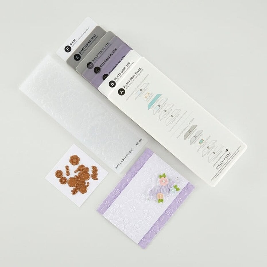 Spellbinders  - Platinum Scout Die Cutting & Embossing Machine - White