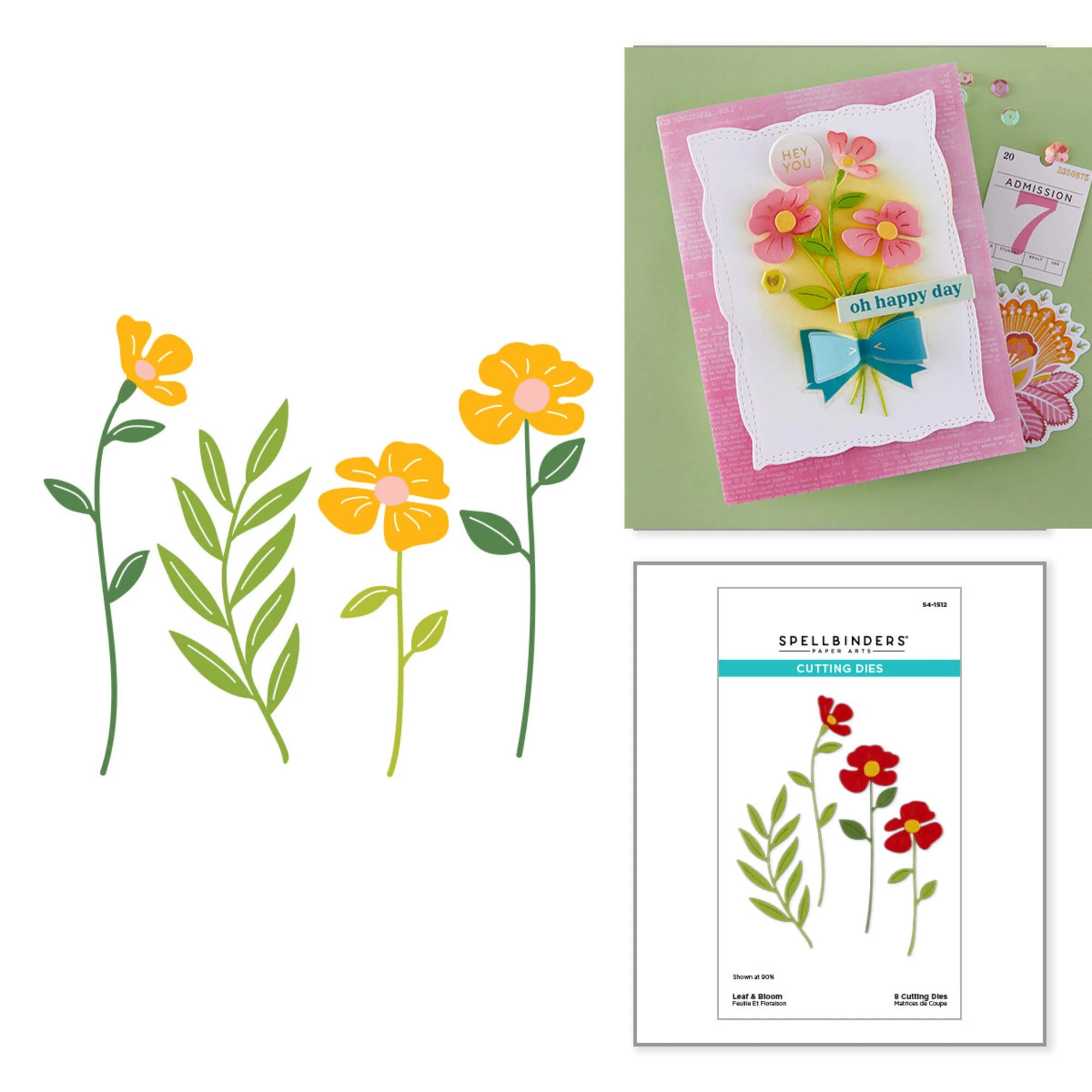 Spellbinders - Dies - Leaf & Bloom