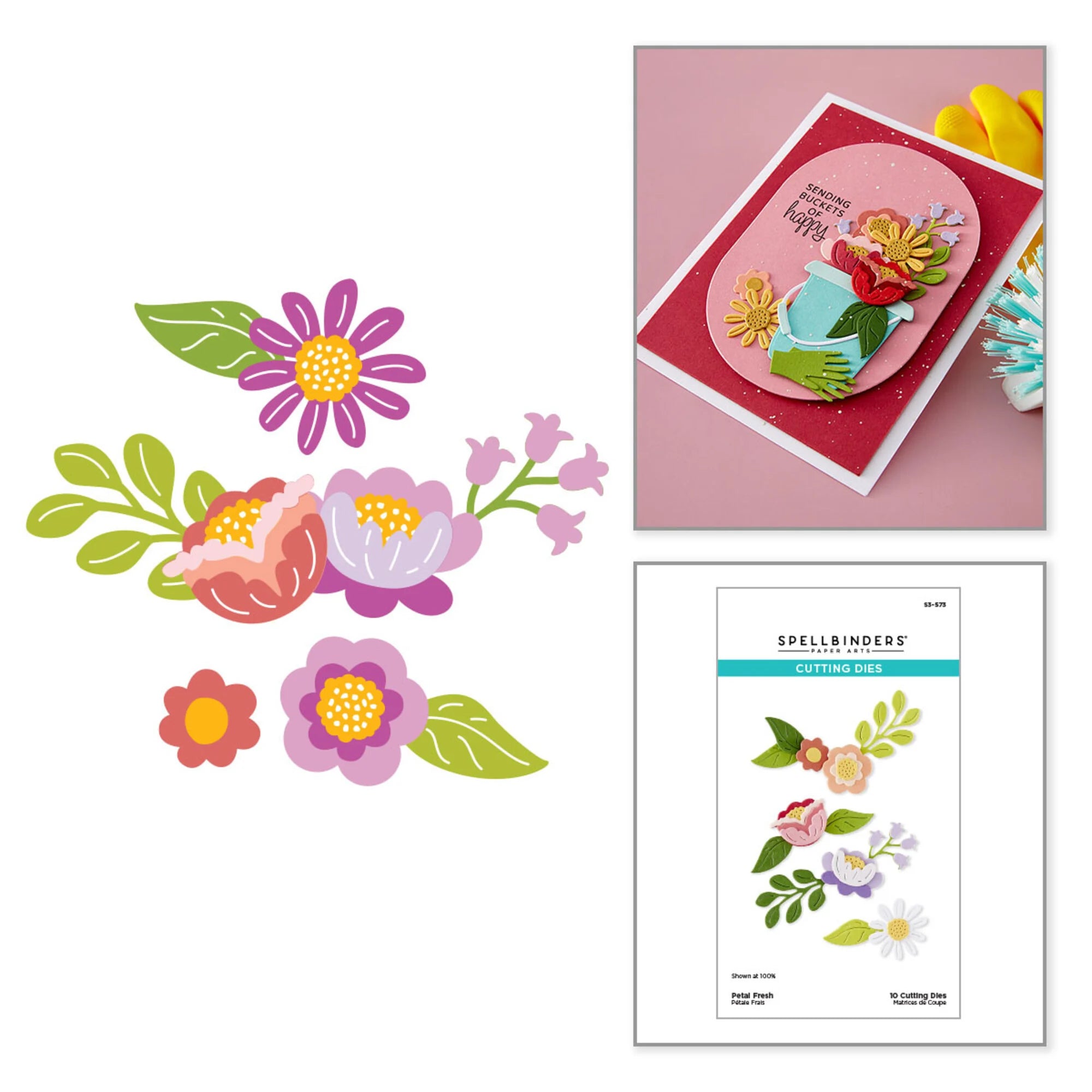 Spellbinders - Dies - Petal Fresh