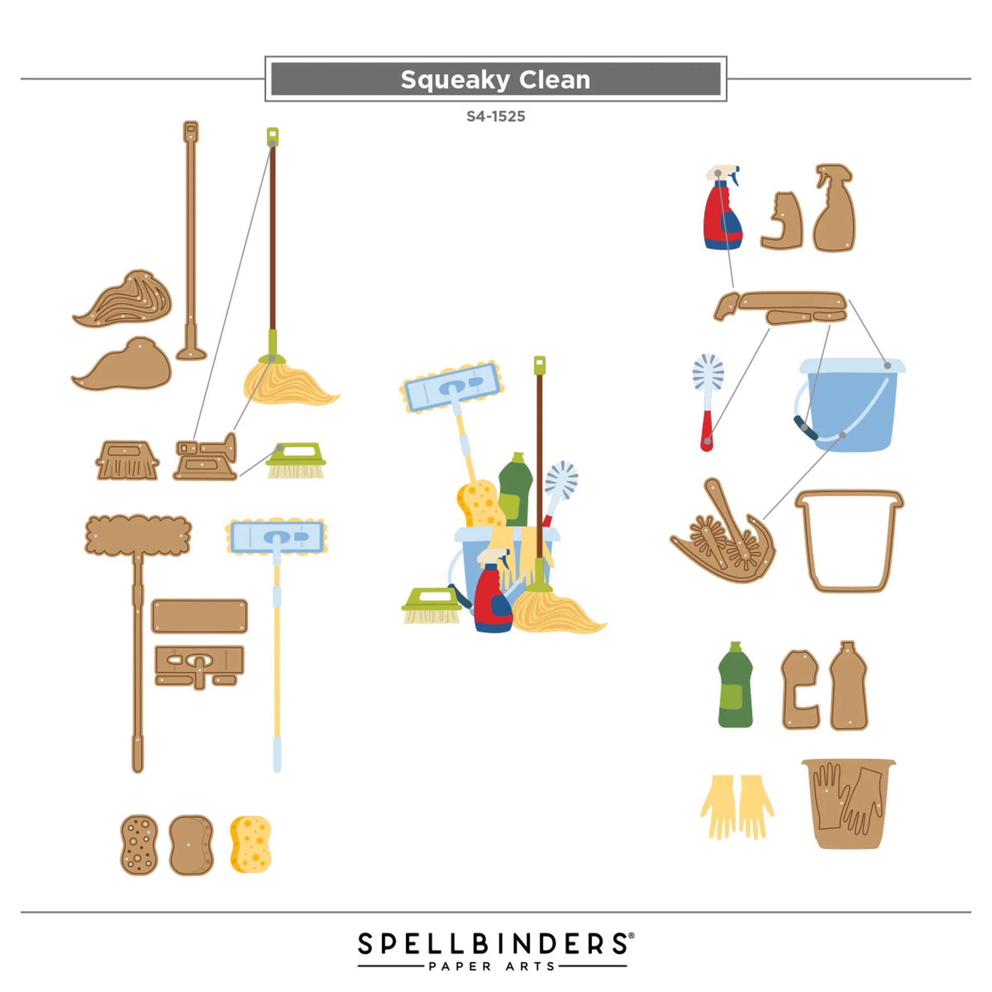 Spellbinders - Dies - Squeaky Clean