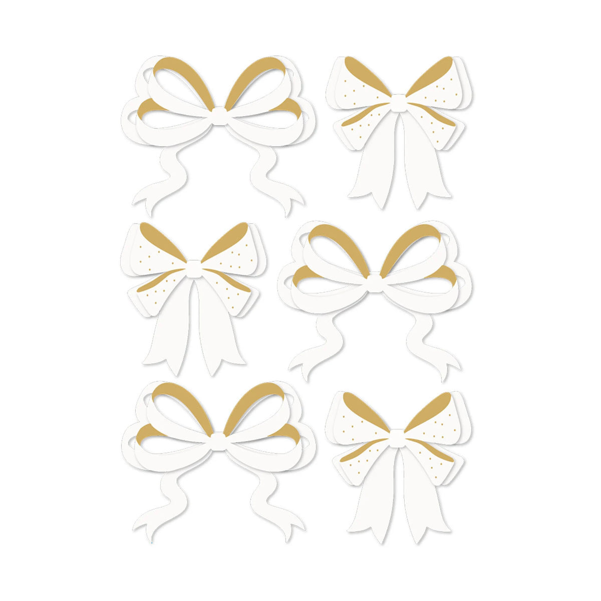 Spellbinders - Sleigh Bells Ring - Dimensional Acetate Stickers Bows by Rosie's Studio