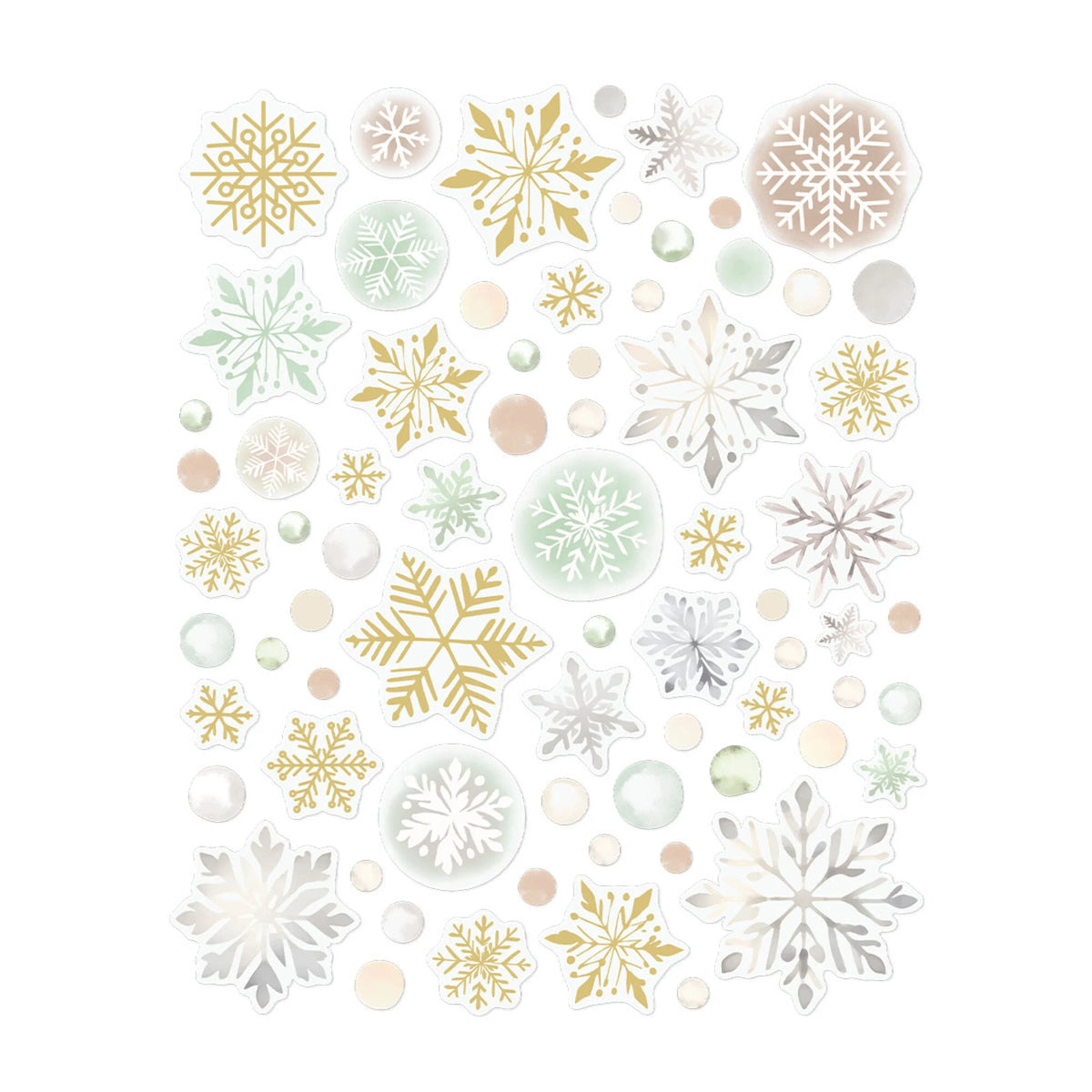 Spellbinders - Sleigh Bells Ring -  Glisten Stickers by Rosie's Studio