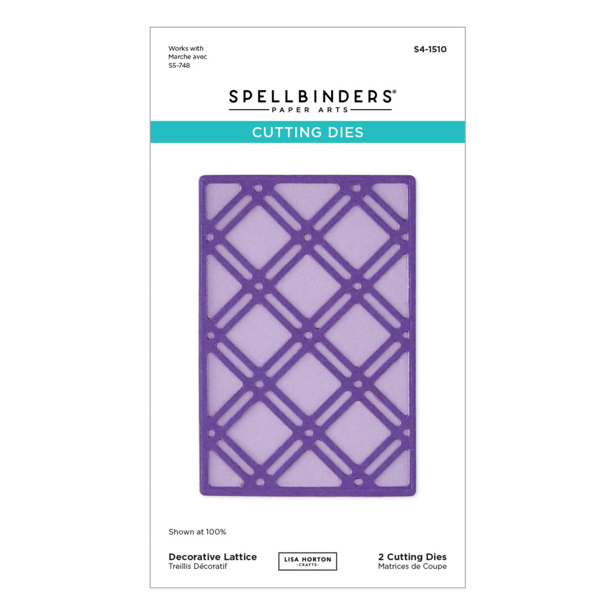 Spellbinders - Dies - Decorative Lattice