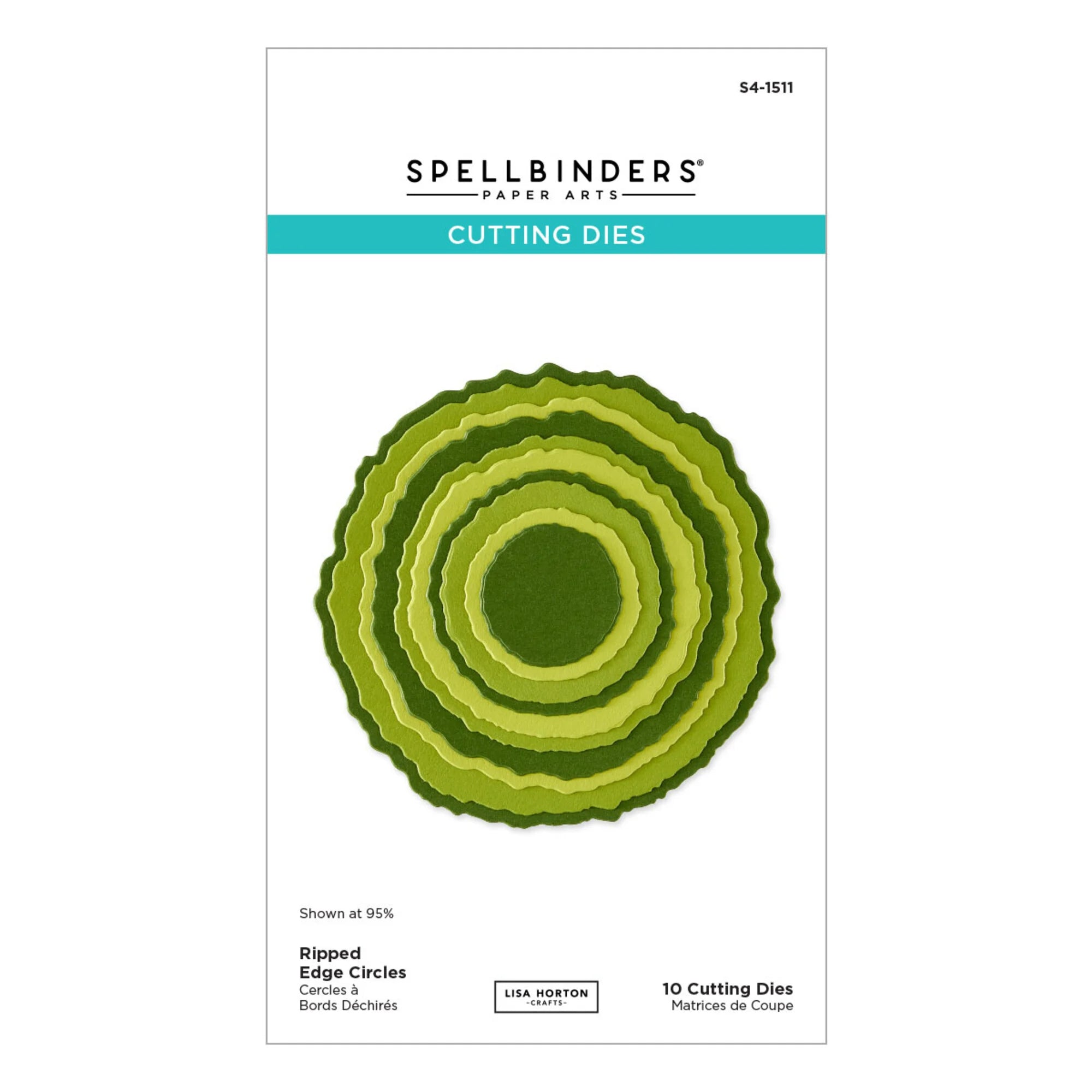 Spellbinders - Dies - Ripped Edge Circles