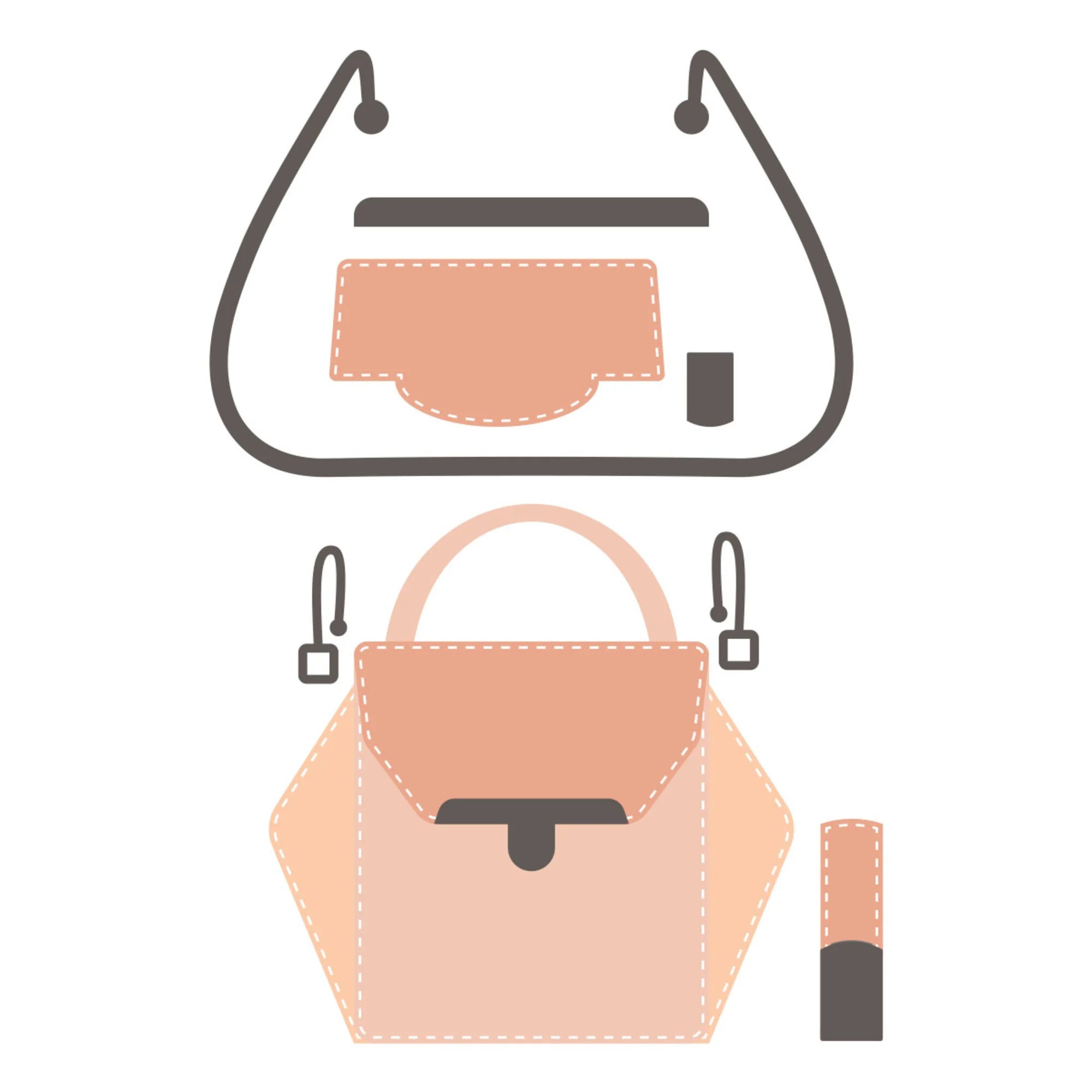Spellbinders - Dies - Designer Purse