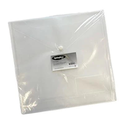 Plastic File Folder Storage Pocket  - 12 x 12"