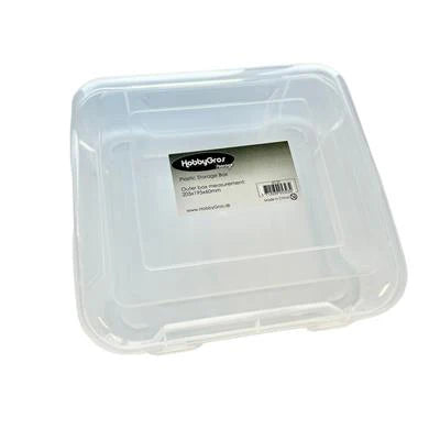 Plastic storage box - for 6x6" paper