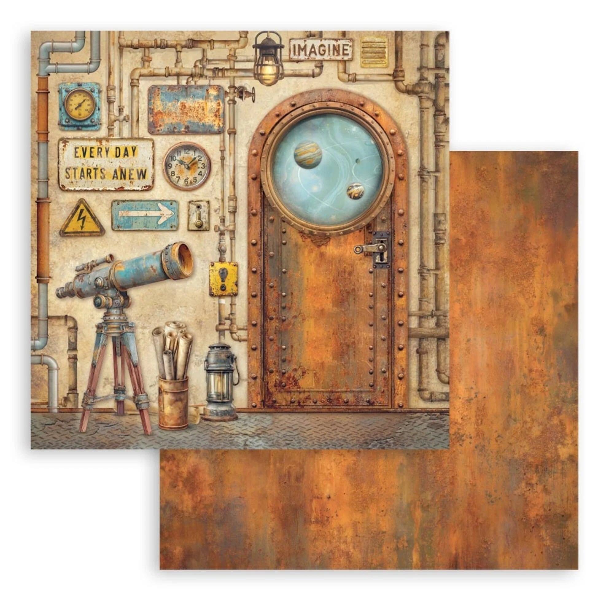 Stamperia - A New Beginning - Paper Pad 12 x 12" (10ark)