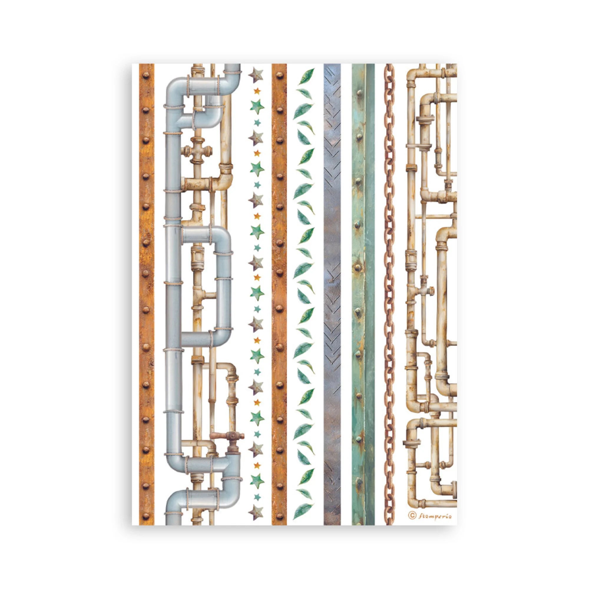 Stamperia - A New Beginning - Washi Pad A5