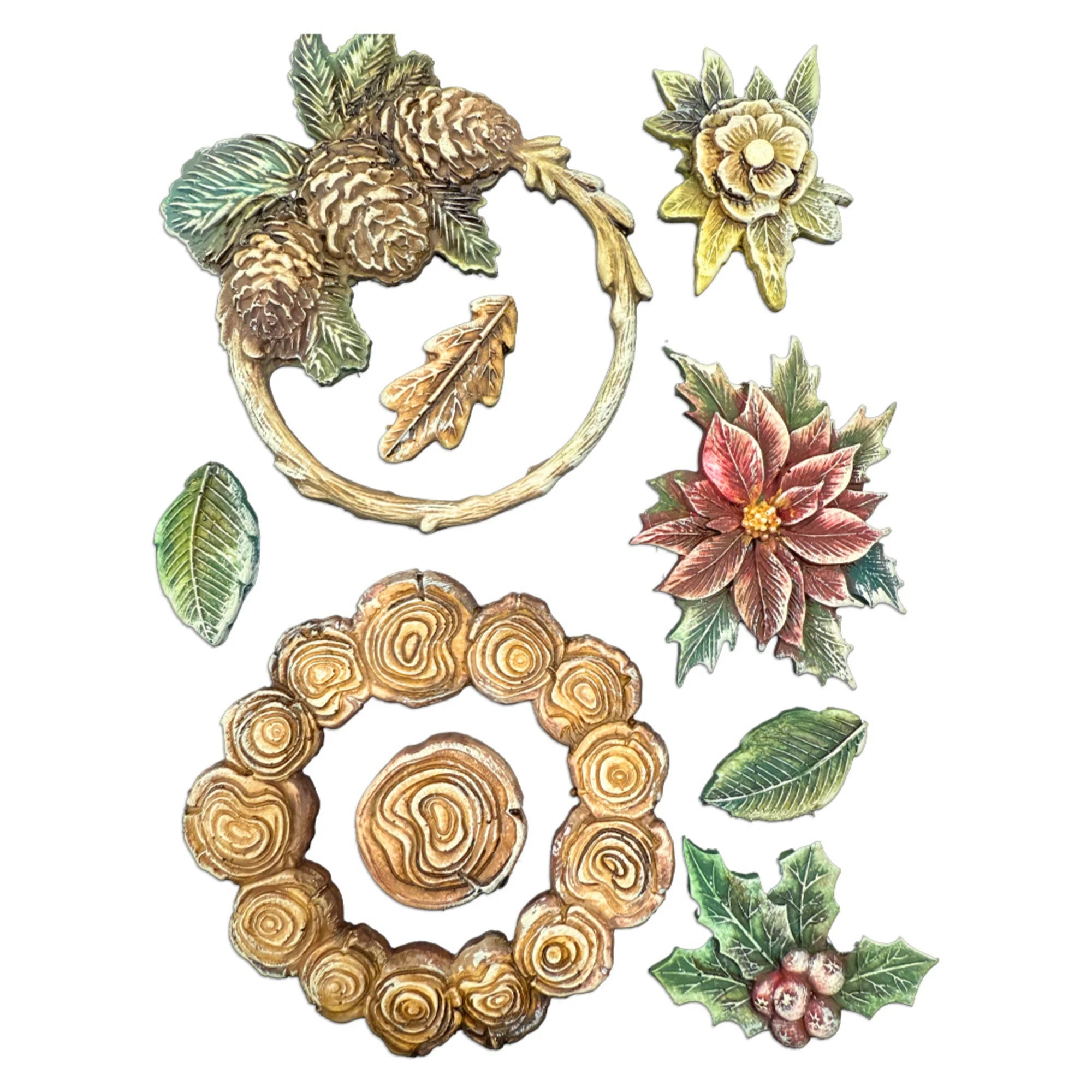 Stamperia - Silicon Moulds - Christmas Garlands