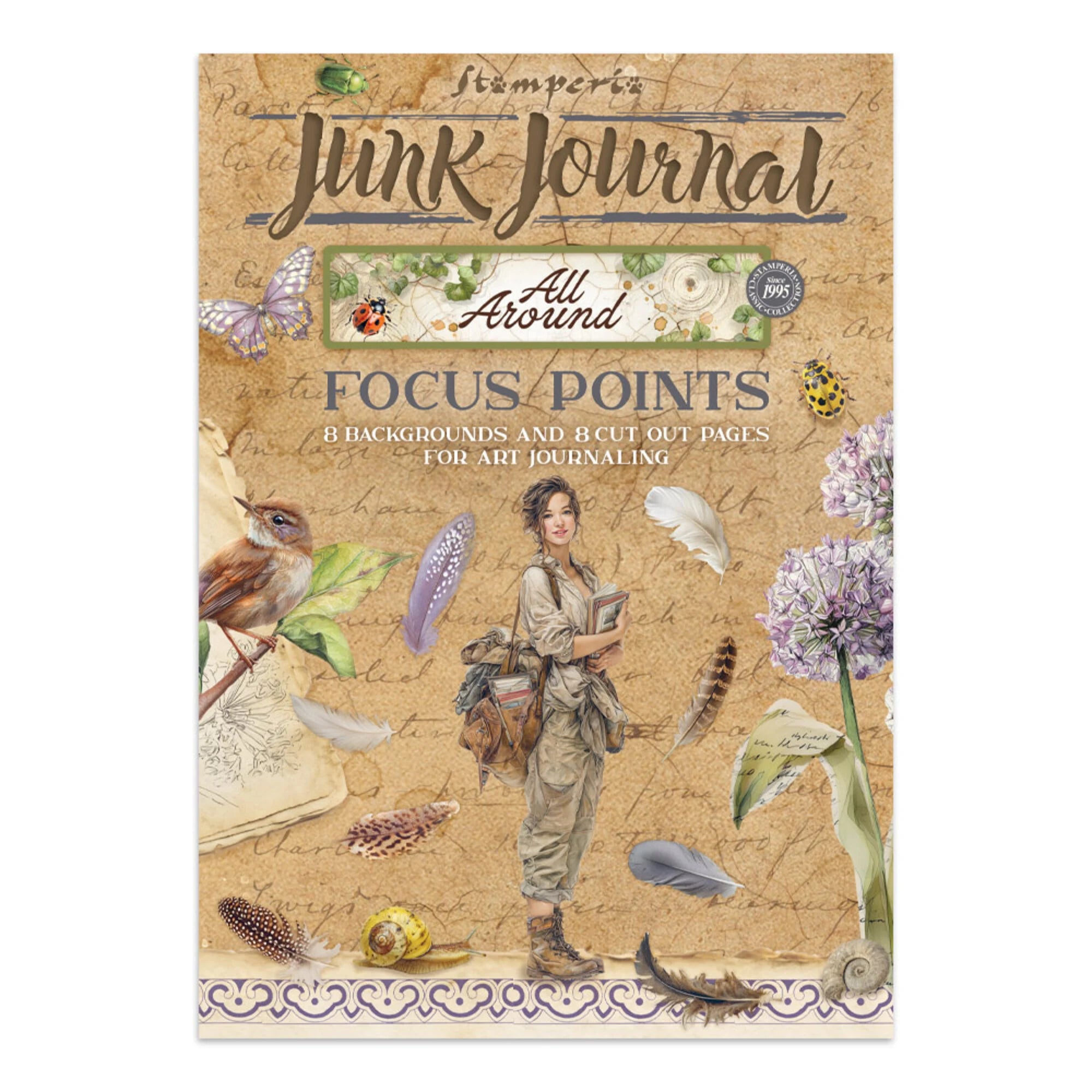 Stamperia - Junk Journal - All Around - Focus Points - A5