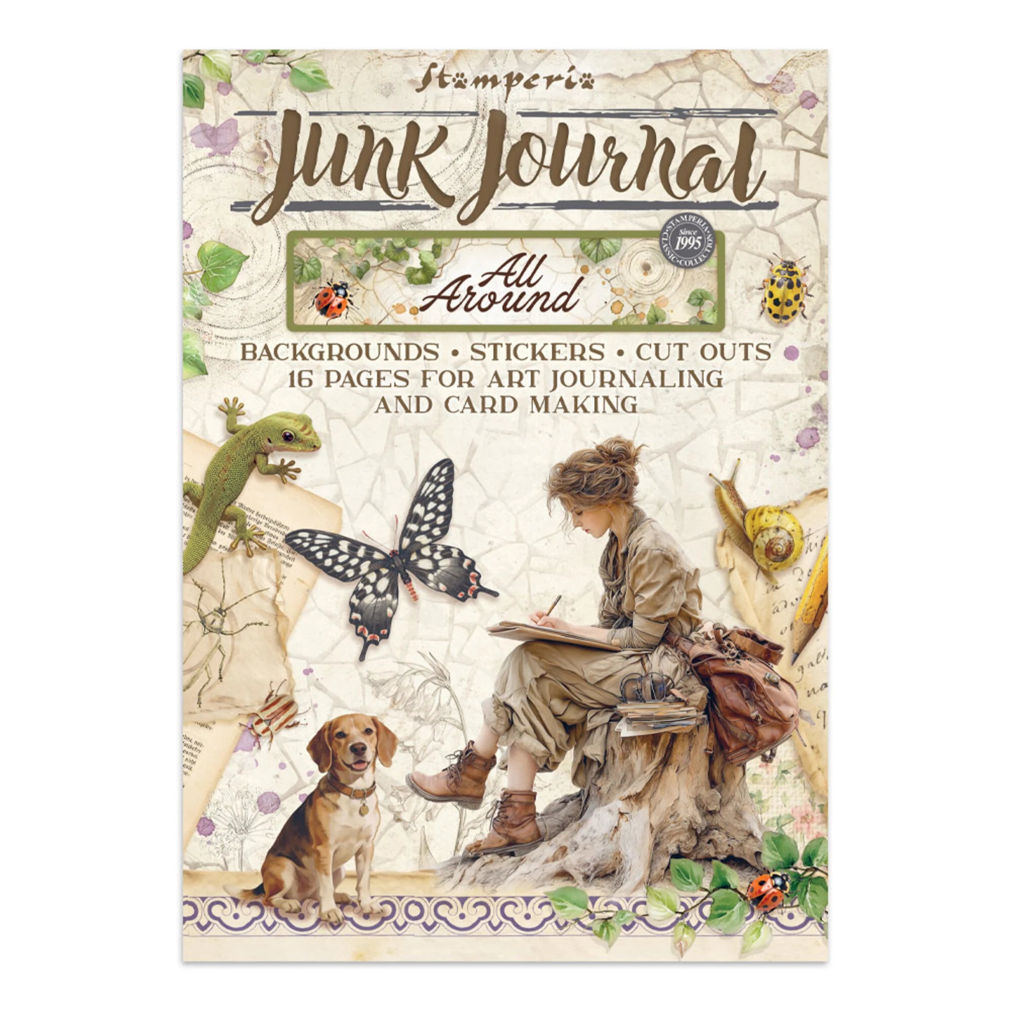 Stamperia - Junk Journal - All Around - A4