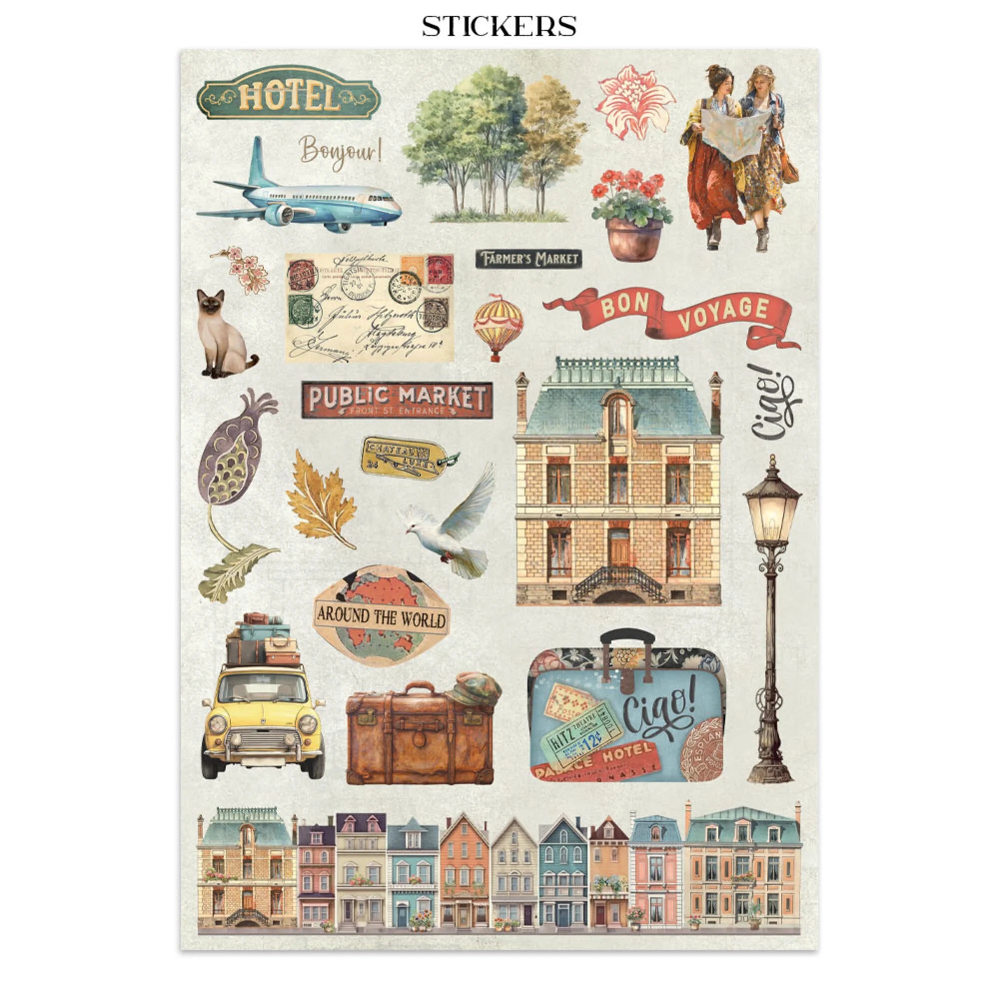 Stamperia - Junk Journal - Art of Travelling