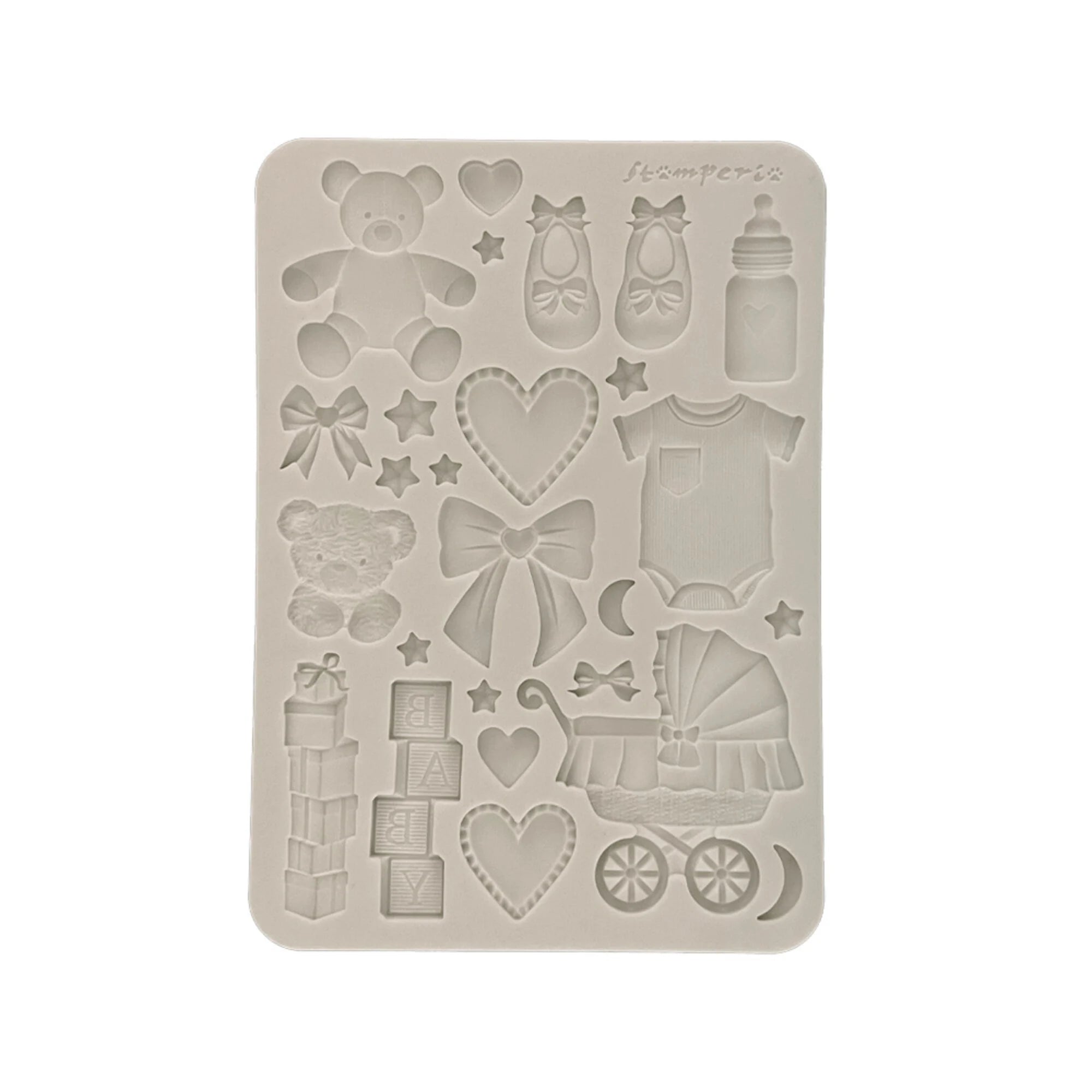 Stamperia  - Baby - Silicon Mould - Accessories
