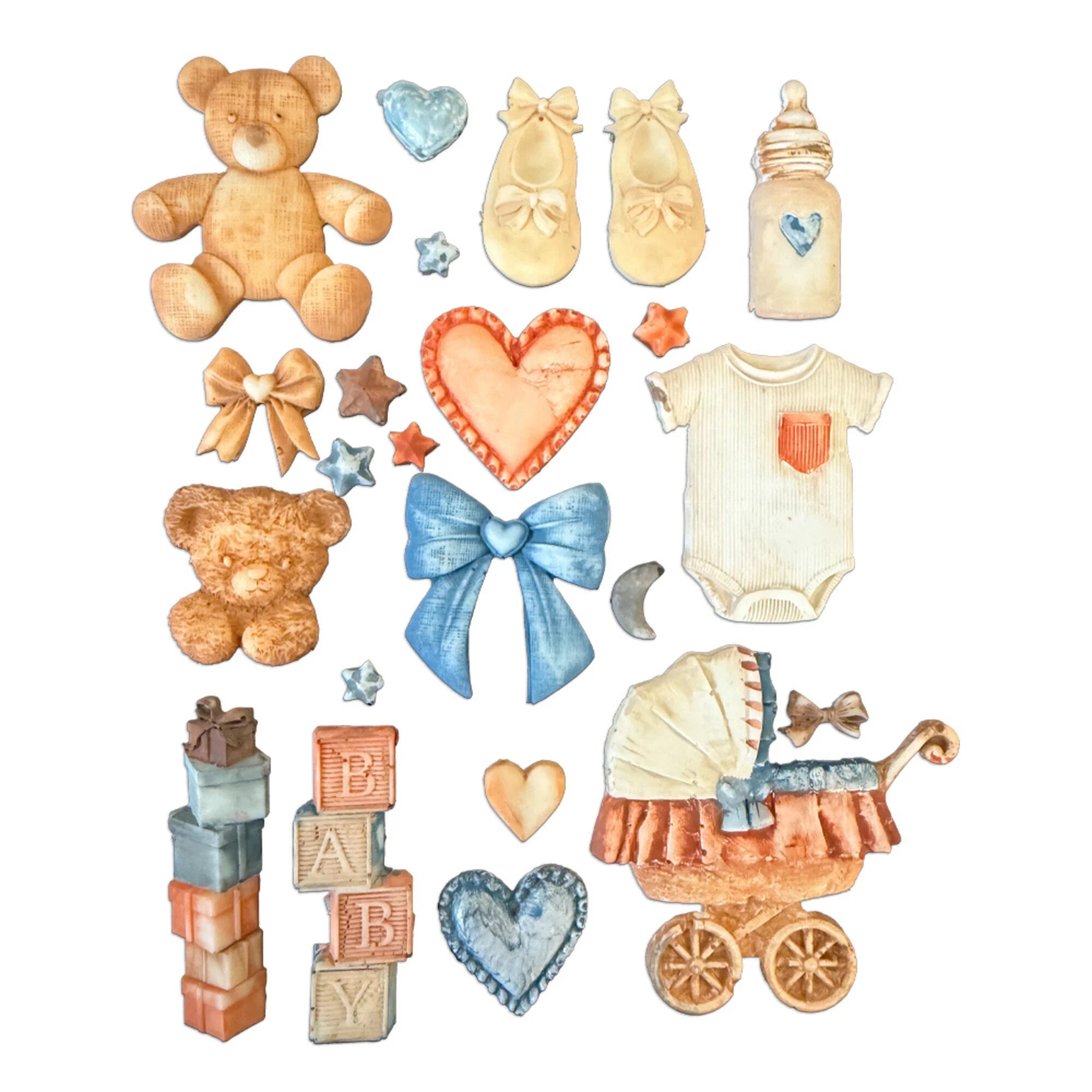 Stamperia  - Baby - Silicon Mould - Accessories