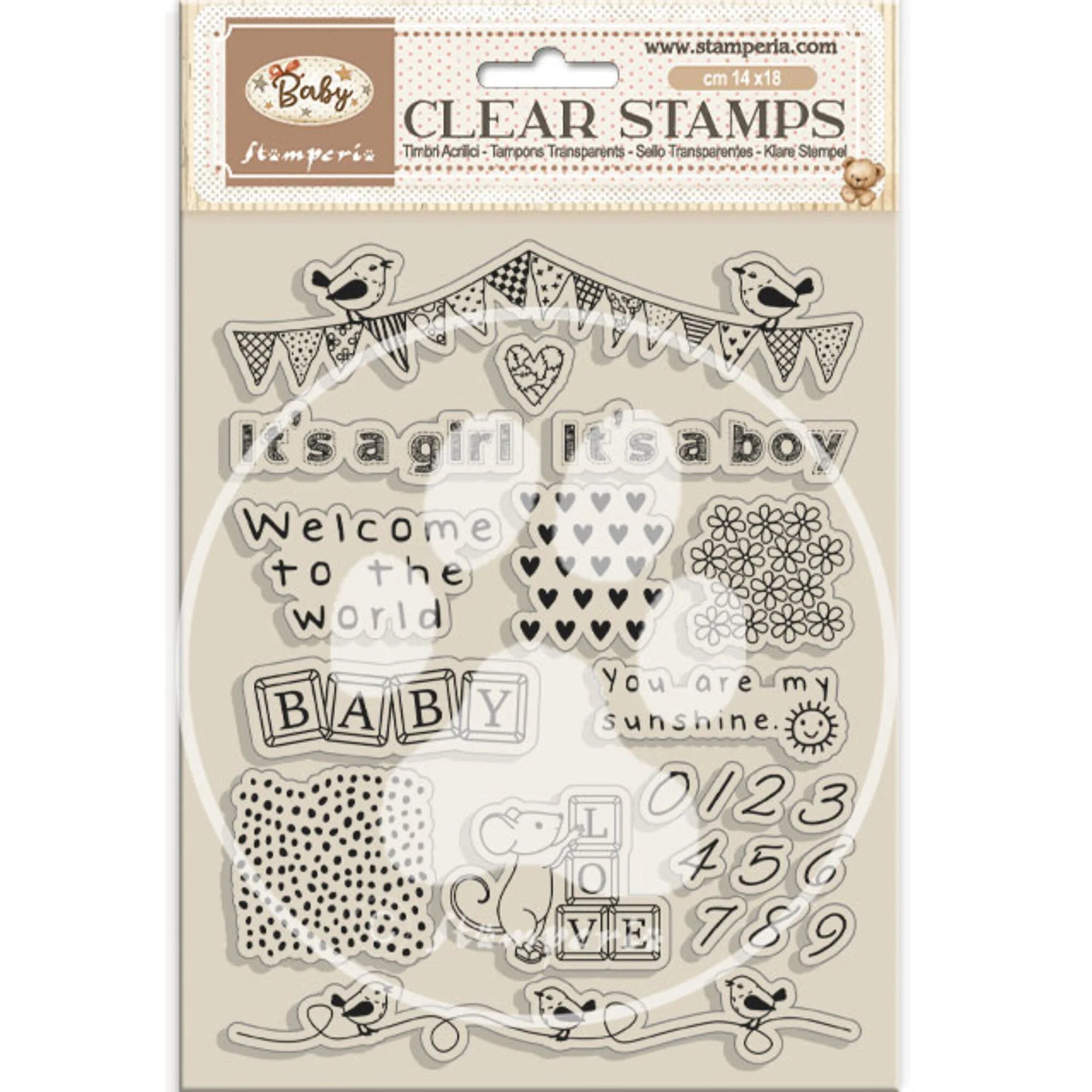 Stamperia - Baby - Clear Stamp