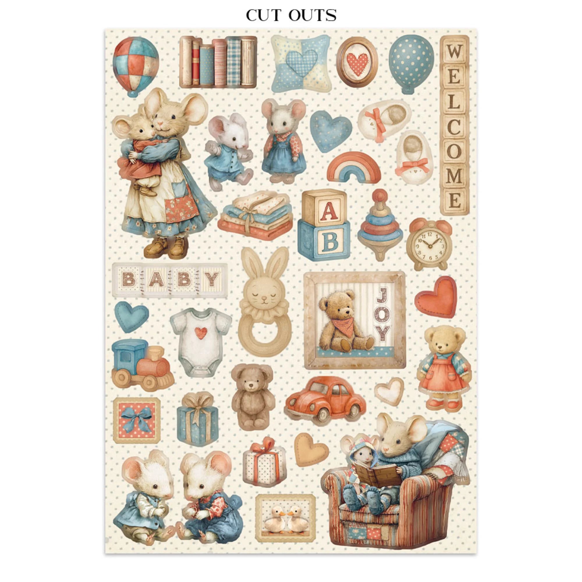 Stamperia - Junk Journal - Baby