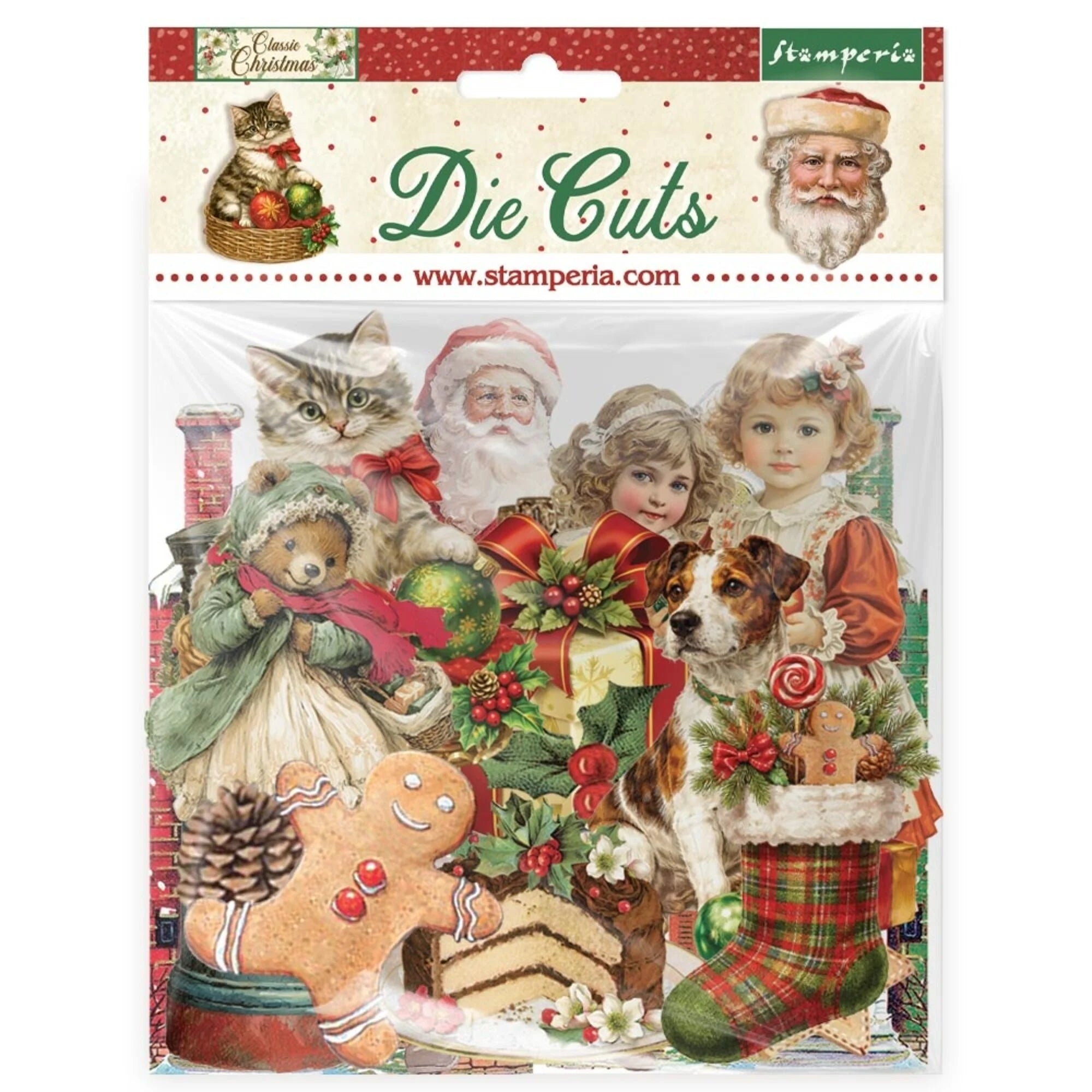 Stamperia  - Classic Christmas - Die Cuts 2