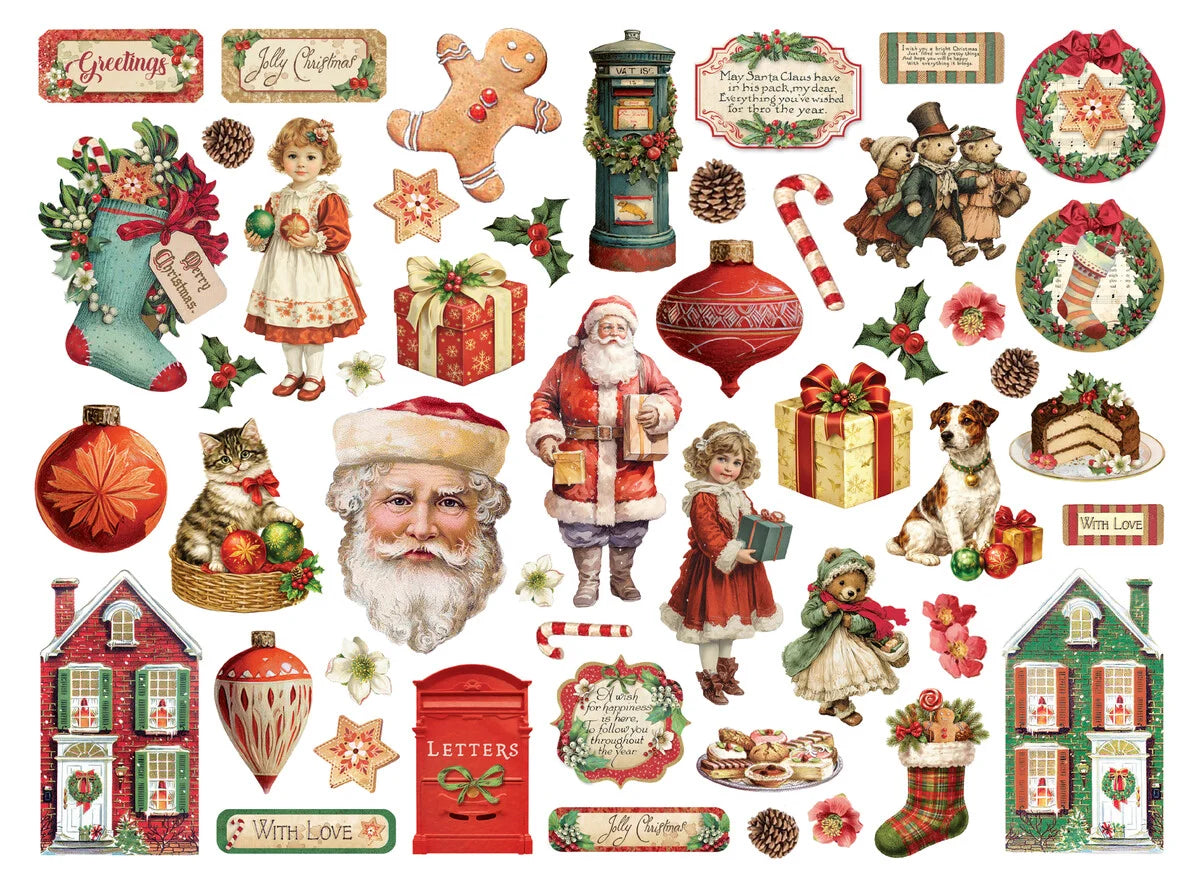 Stamperia  - Classic Christmas - Die Cuts 2
