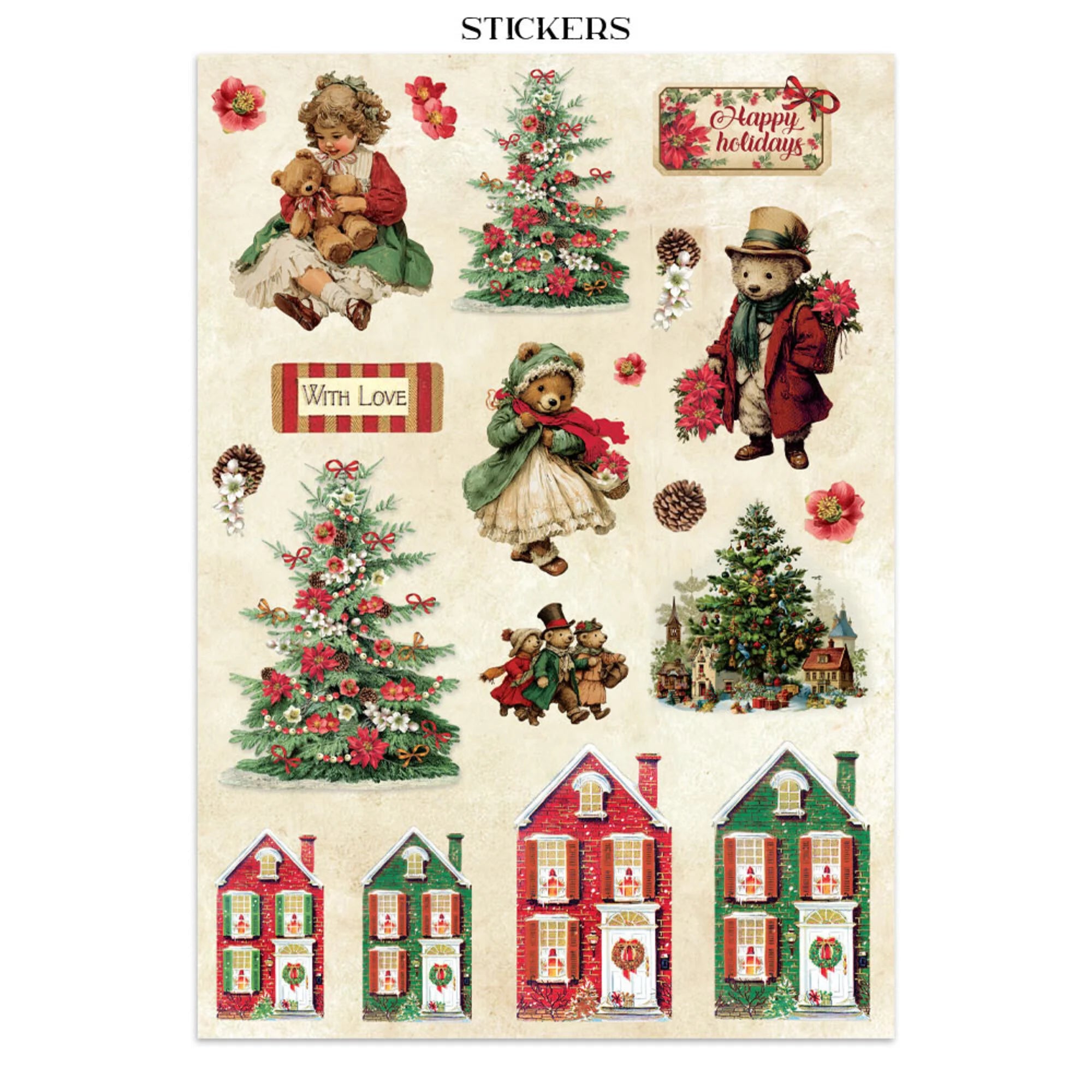 Stamperia - Junk Journal - Classic Christmas - A4