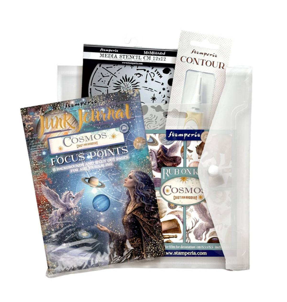 Stamperia - Cosmos - Art Journaling Selection Small