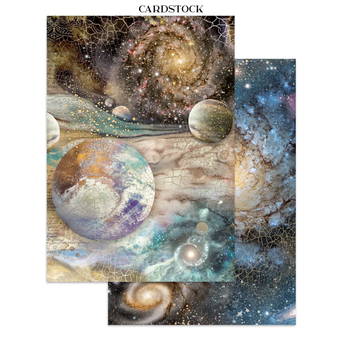 Stamperia - Cosmos Junk Journal A5 Focus Points by Cristina Radovan