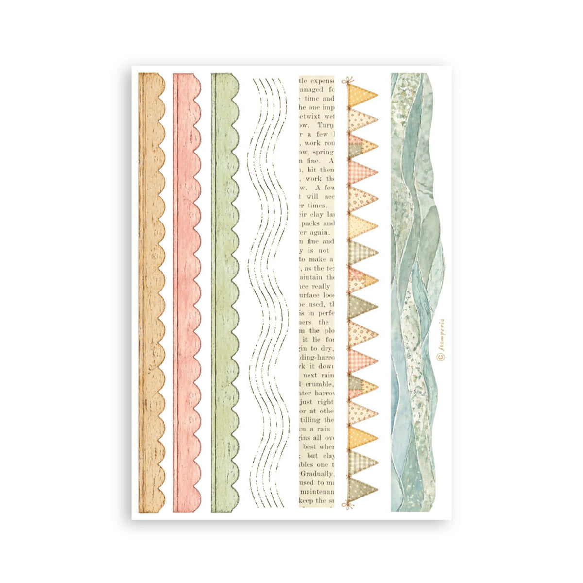 Stamperia - Cozy Family - Washi Pad A5