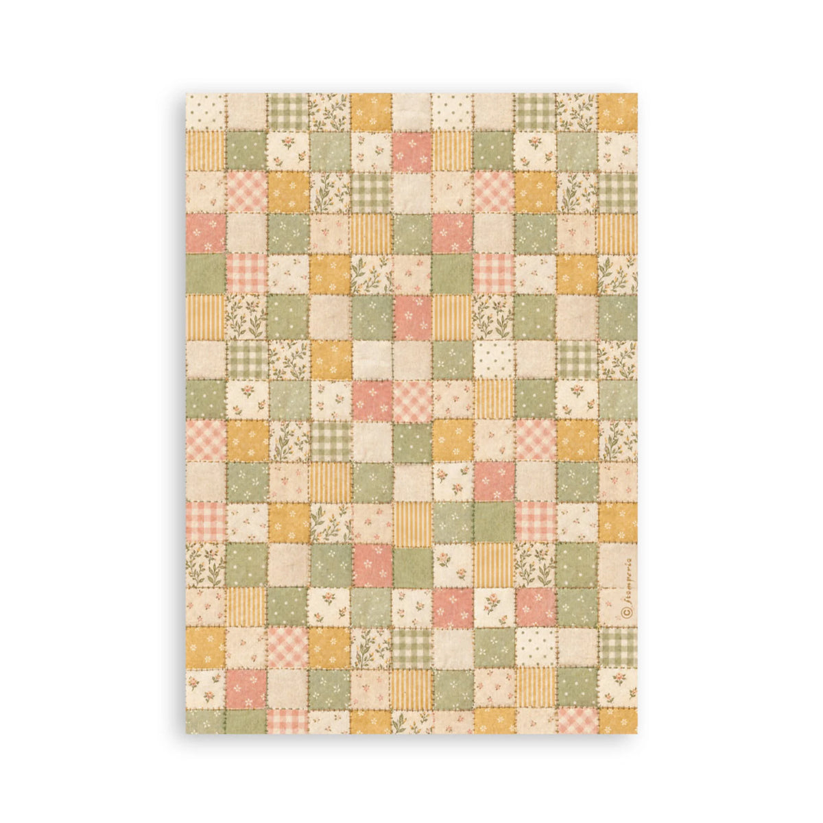 Stamperia - Cozy Family - Washi Pad A5