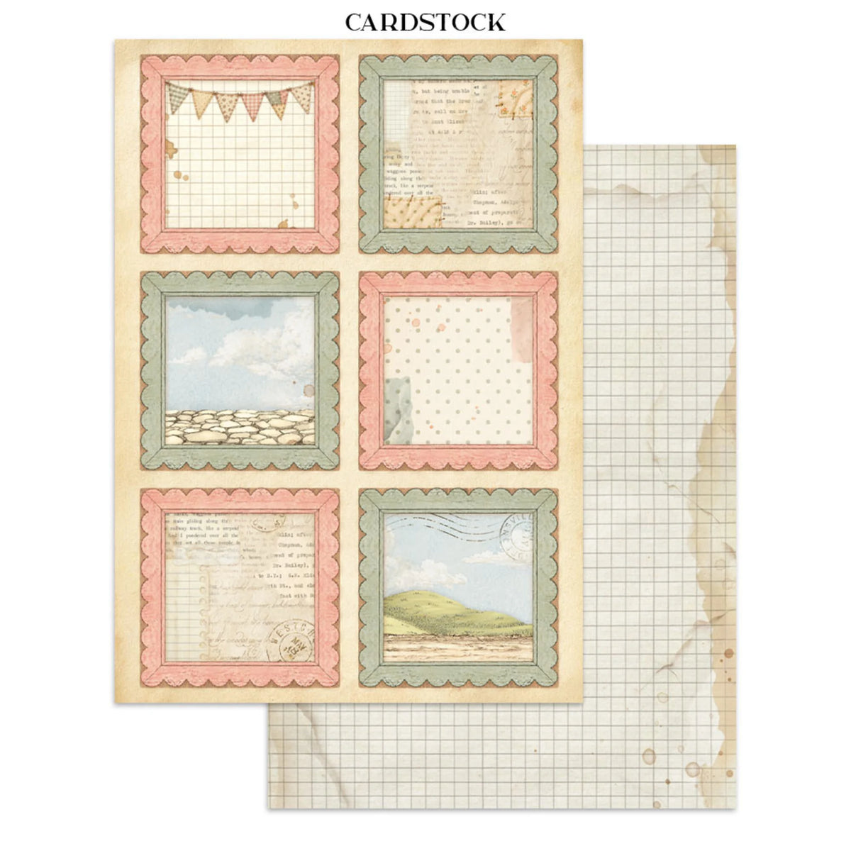 Stamperia - Junk Journal - Cozy Family - Focus Points - A5