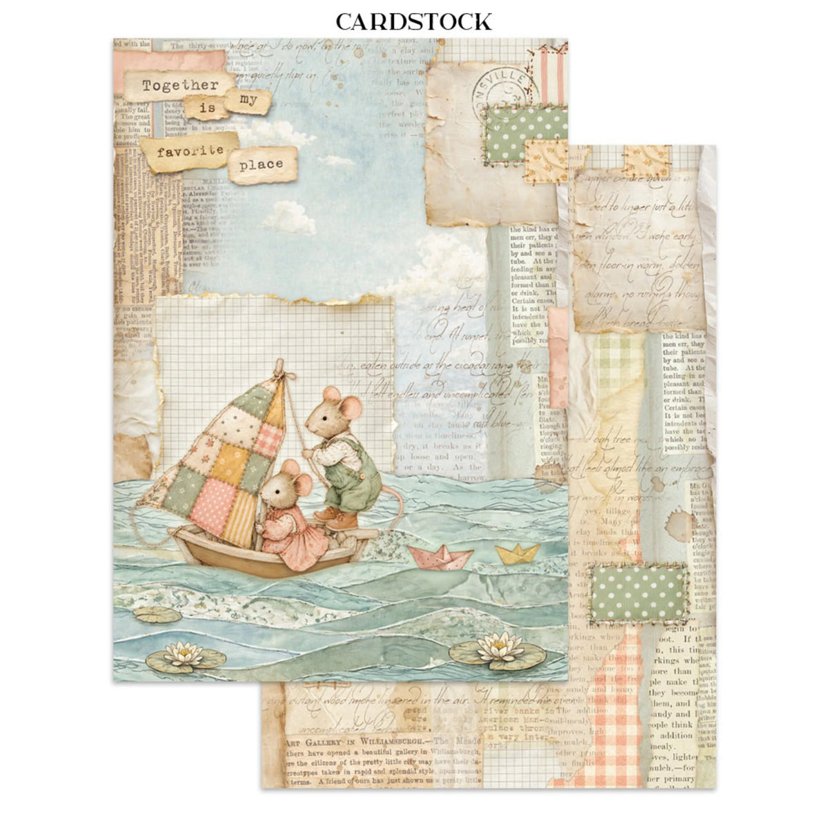 Stamperia - Junk Journal - Cozy Family - A4