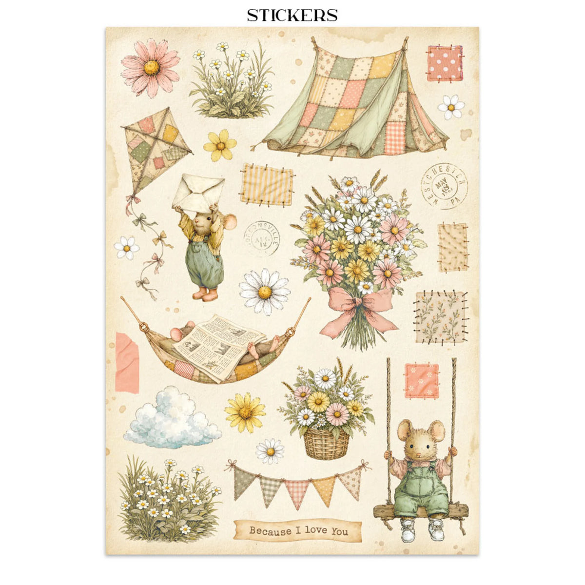 Stamperia - Junk Journal - Cozy Family - A4