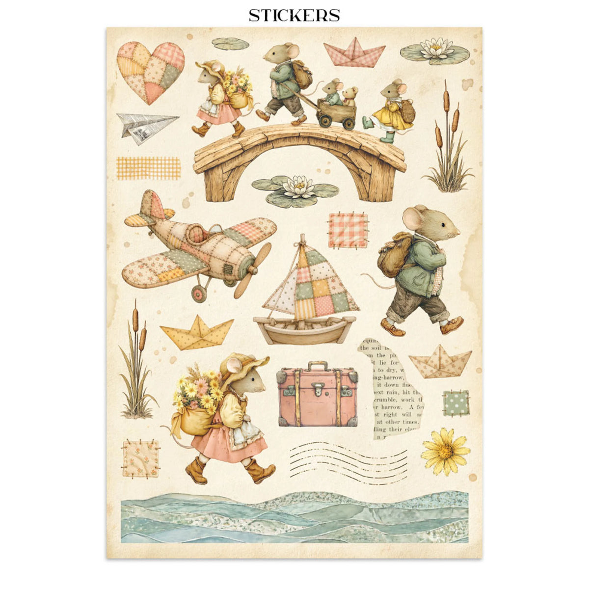Stamperia - Junk Journal - Cozy Family - A4