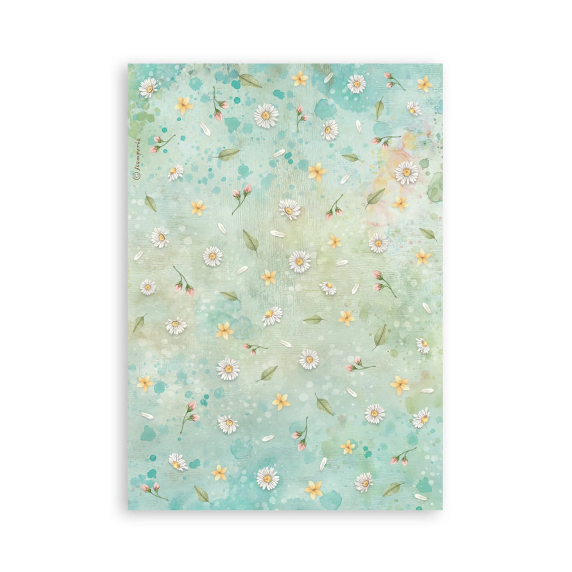 Stamperia - Daisy Art - Washi Pad A5