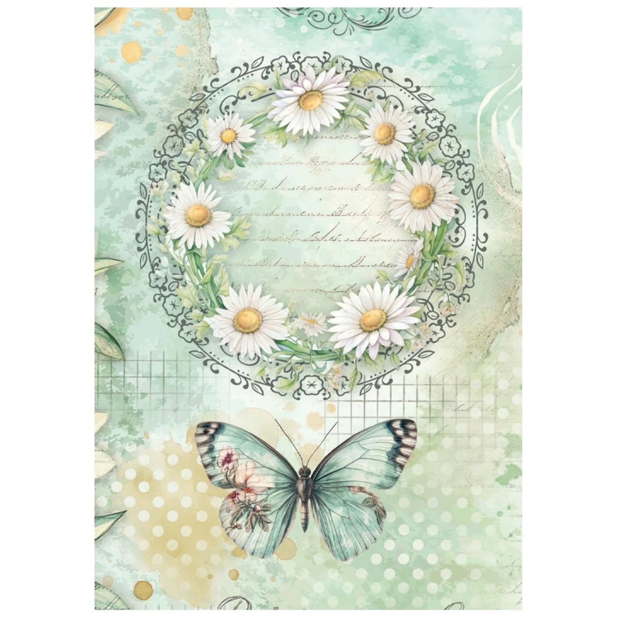 Stamperia - Daisy Art - Mini Rice Paper - Rice Paper pack  A6