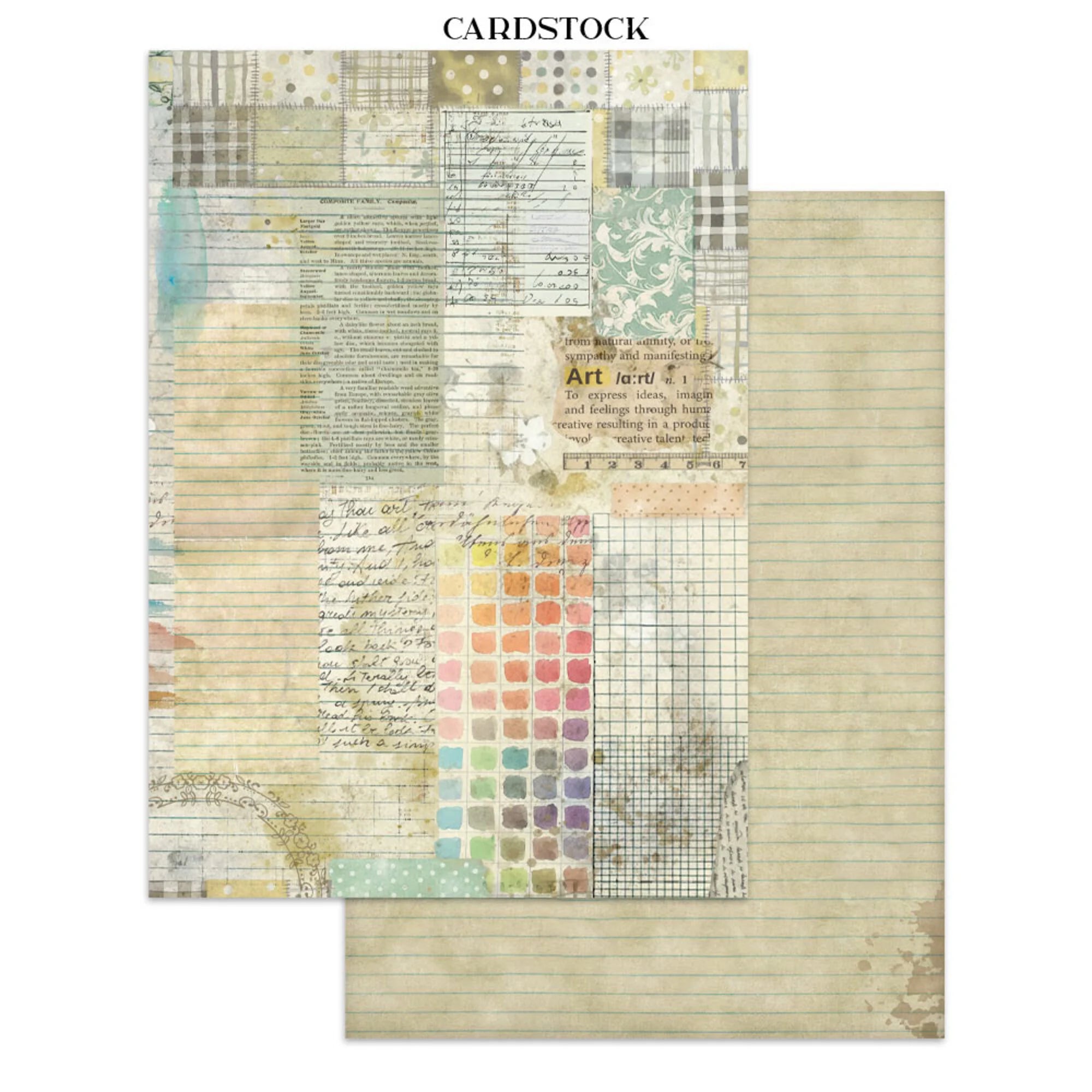 Stamperia - Junk Journal - Daisy Art