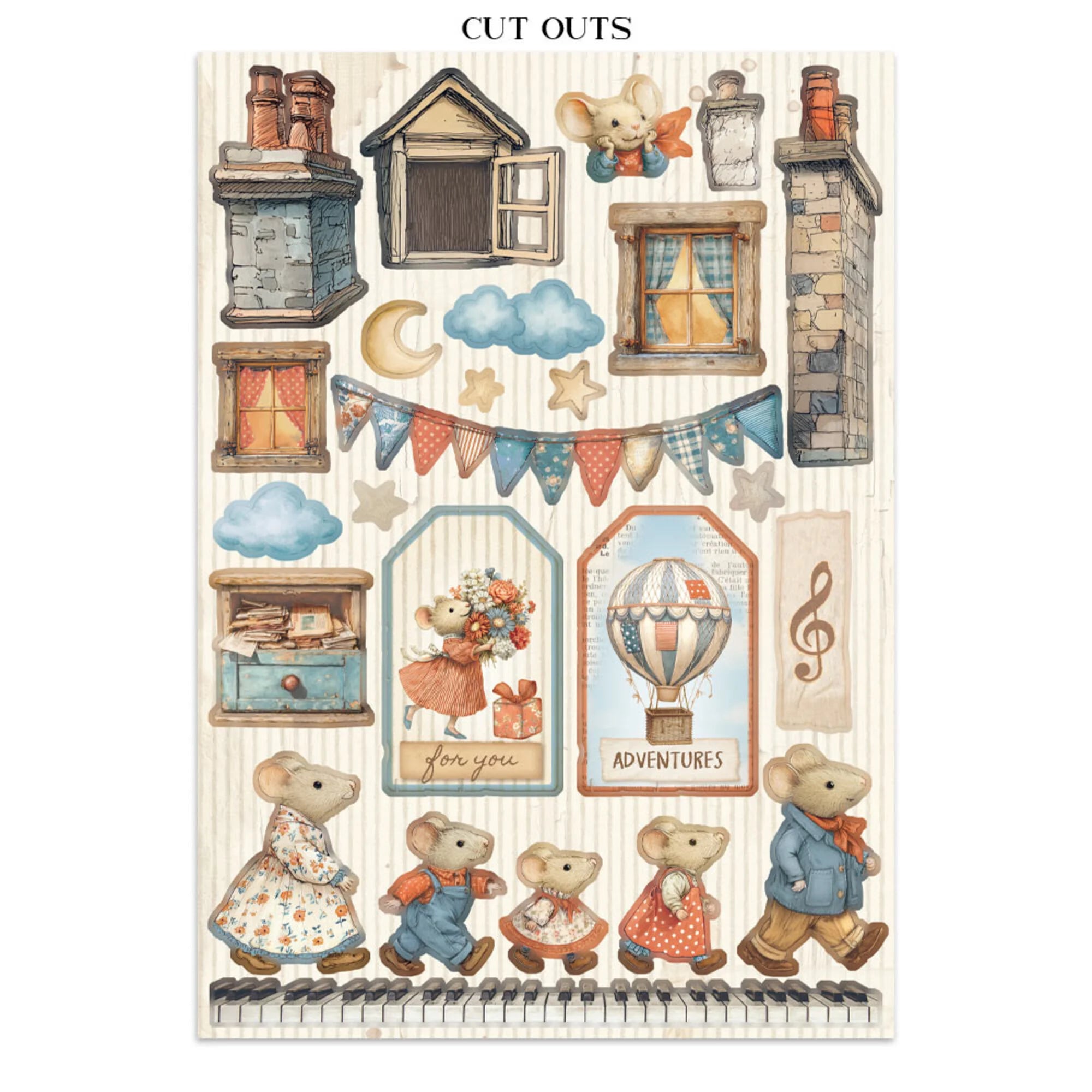 Stamperia - Junk Journal - Family