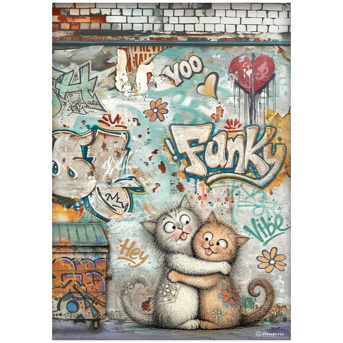 Stamperia - Furry Friends 2 - A4 Rice Paper Selection by Antonis Tzanidakis