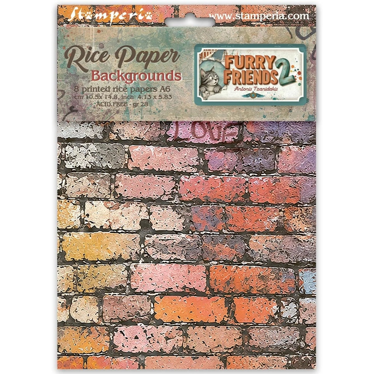 Stamperia - Furry Friends 2 - Art Journaling Selection