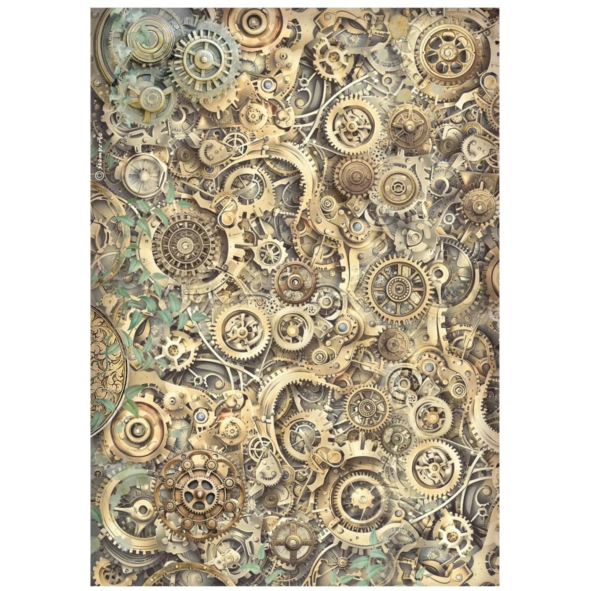 Stamperia - Gardens of Time - Rice Paper Selection A4