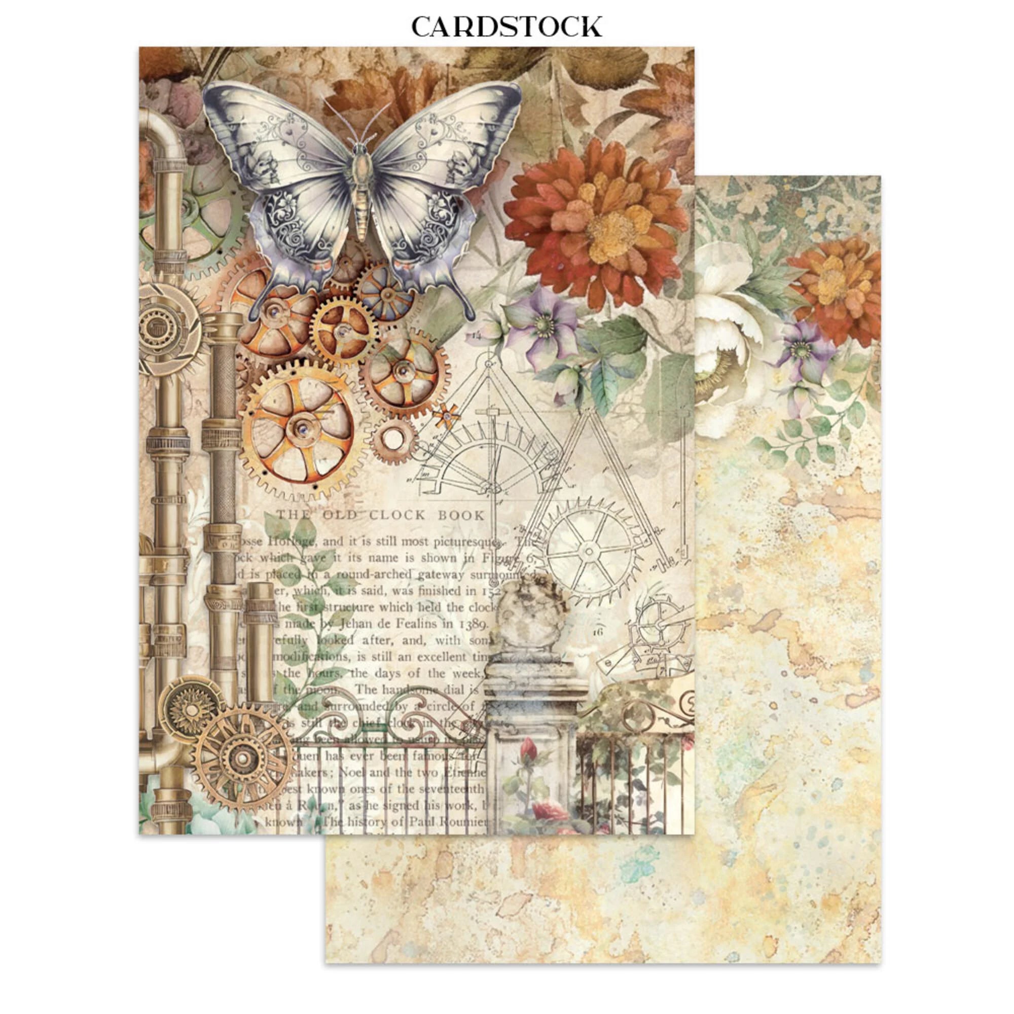 Stamperia - Junk Journal - Gardens of time - A5