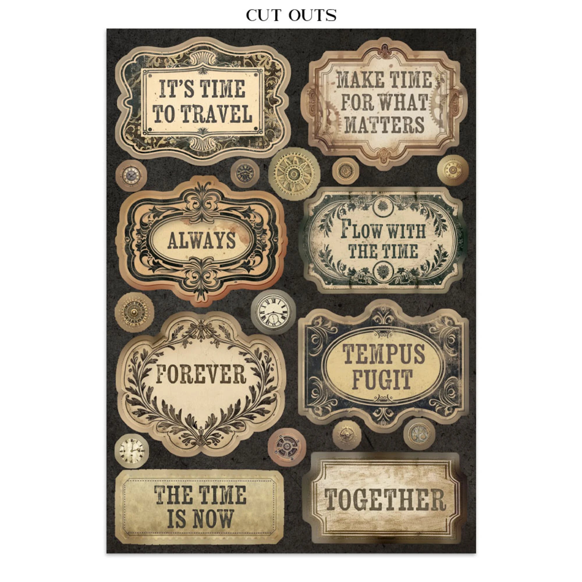 Stamperia - Junk Journal - Gardens of time - A5