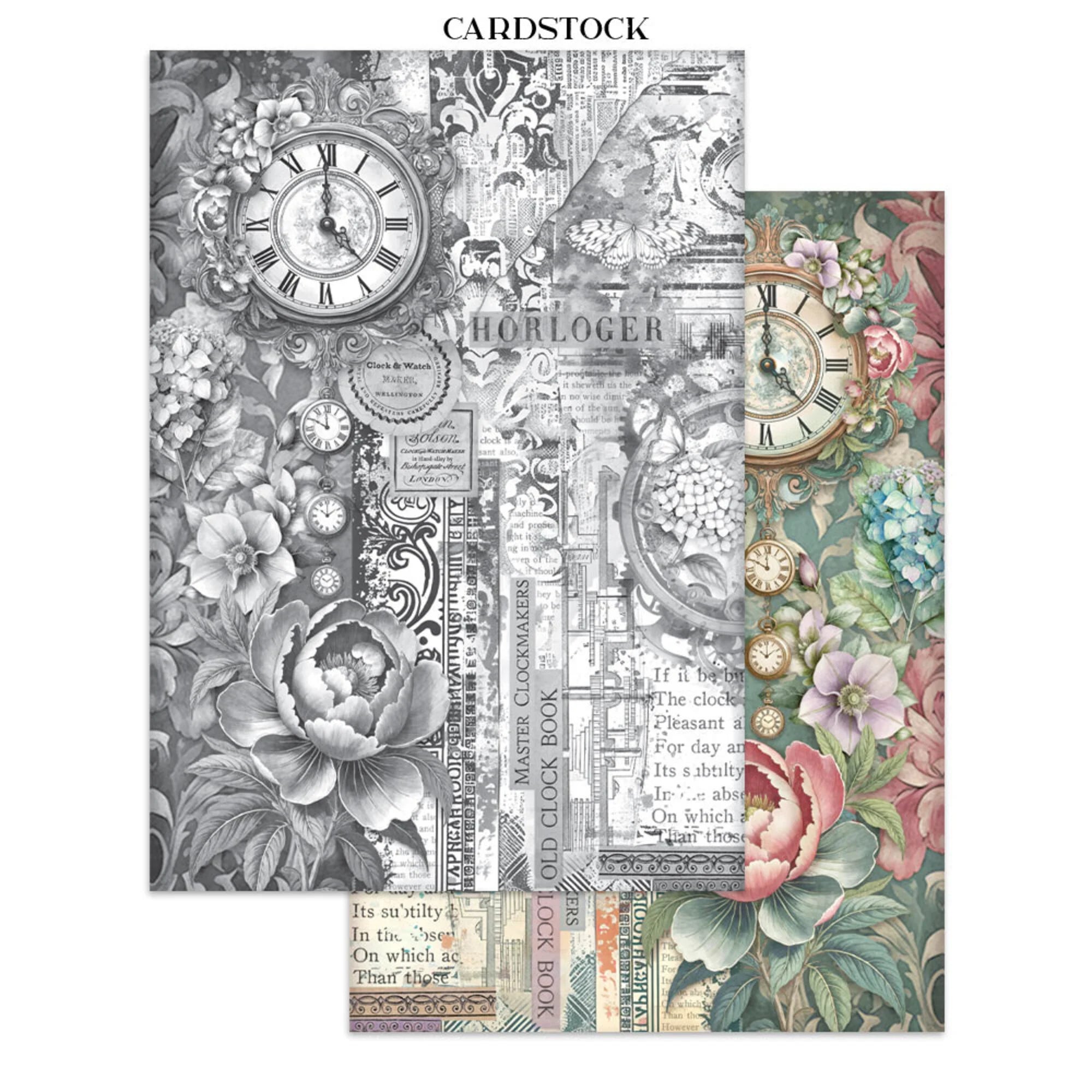 Stamperia - Junk Journal - Gardens of TIme - A4