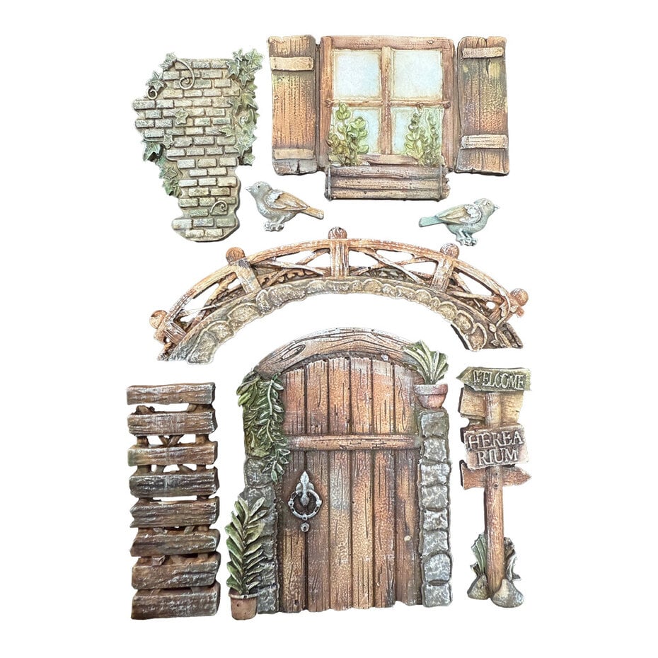 Stamperia  - Herbarium Silvae - Silicon Mould - Bridge