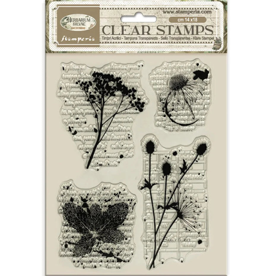 Stamperia - Herbarium Silvae - Clear Stamp - Botanic