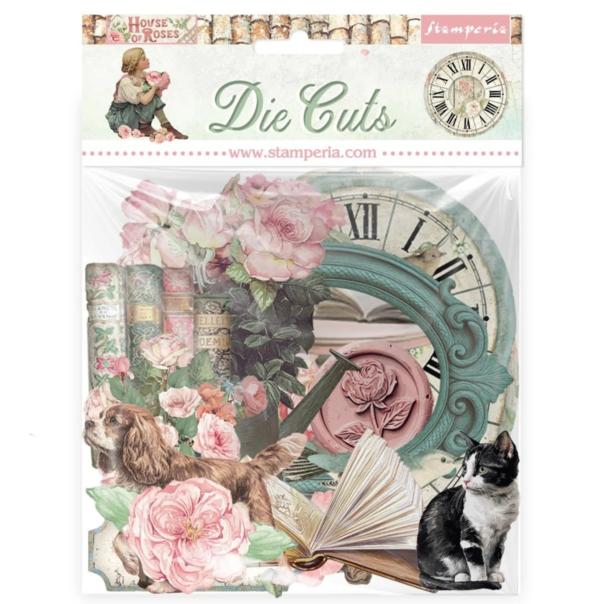 Stamperia  - House of Roses - Chipboard Die Cuts 2