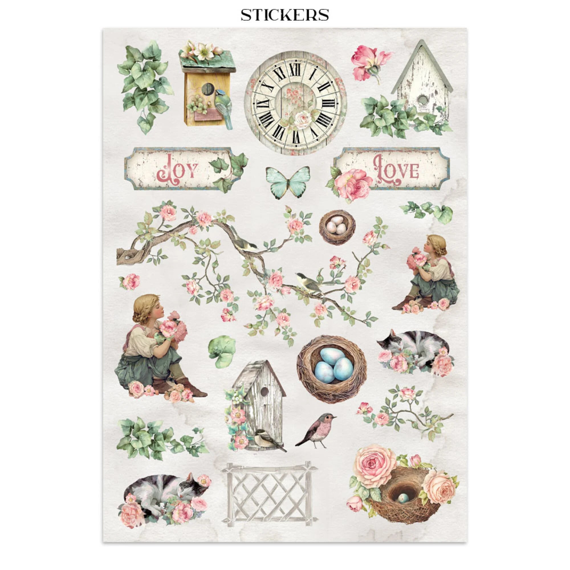 Stamperia - Junk Journal - House of Roses