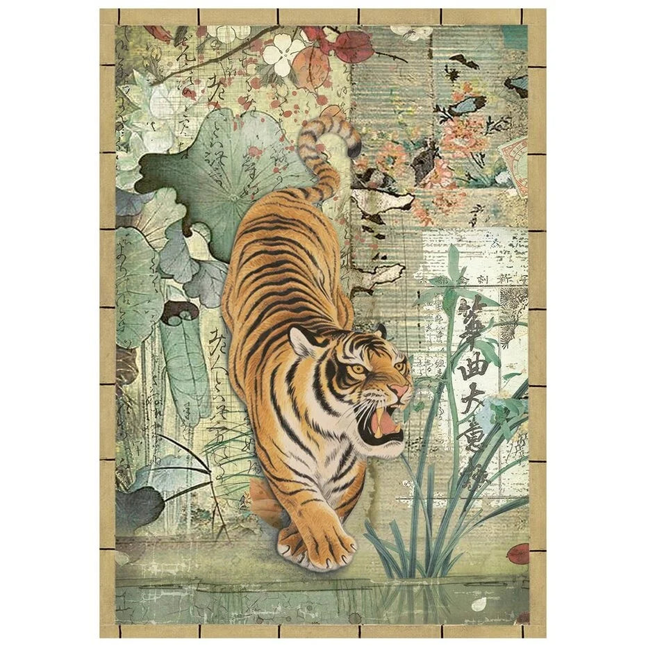 Stamperia - Oriental Garden - Mini Rice Paper Selection A6