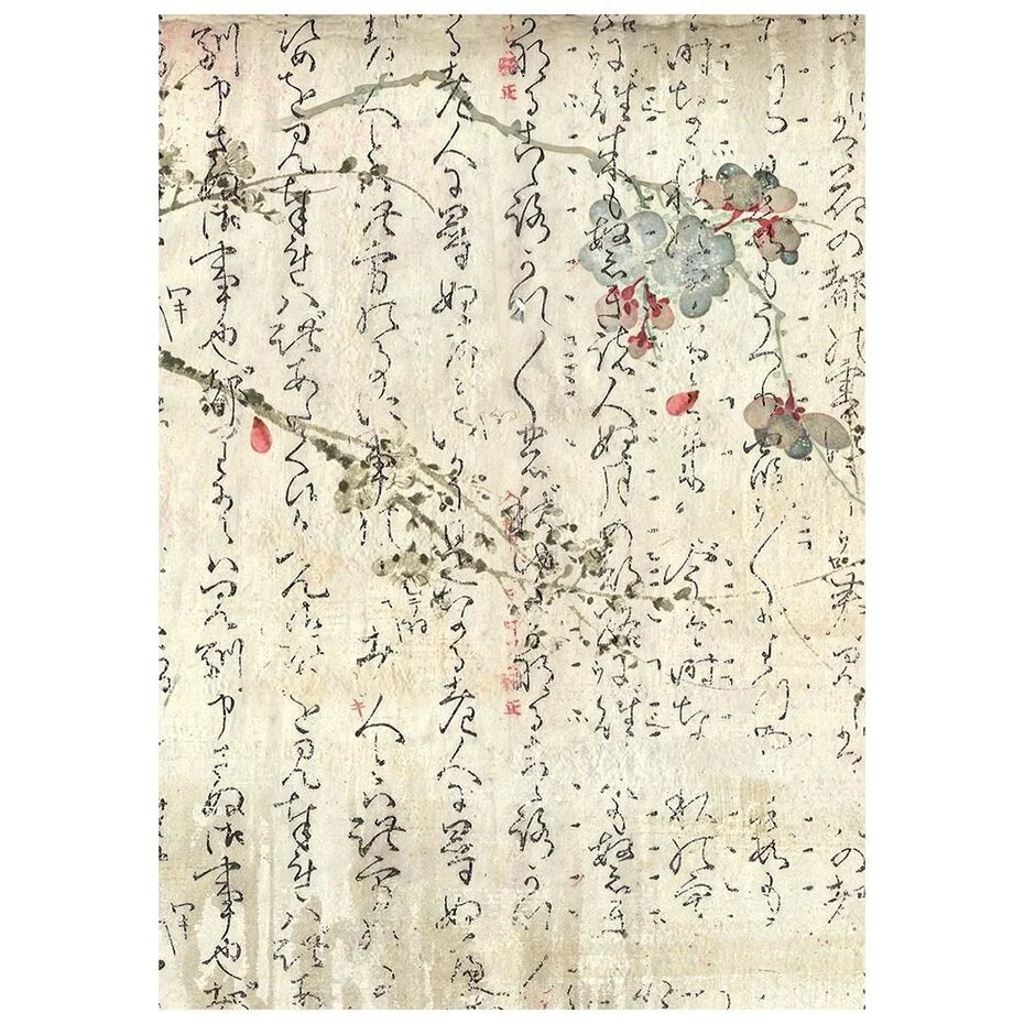 Stamperia - Oriental Garden - Rice paper backgrounds - Rice Paper A6