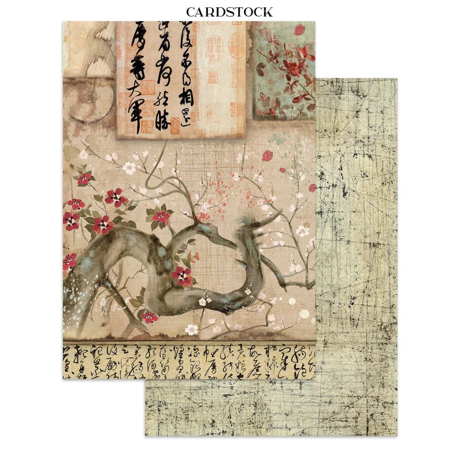 Stamperia - Junk Journal - Oriental Garden - Focus Points - A5